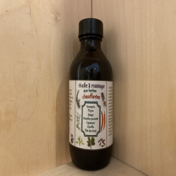 HUILE A MASSAGE AUX HERBES RÉCHAUFFANTES (100ML)