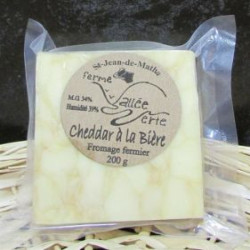 CHEDDAR À LA BIÈRE