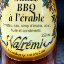 SAUCE BBQ À L'ÉRABLE