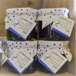 CONFITURE BLEUETS CHOCOLAT NOIR